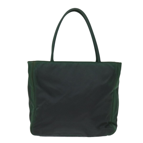 PRADA Hand Bag Nylon Green Auth 63209 - Picture 2 of 16